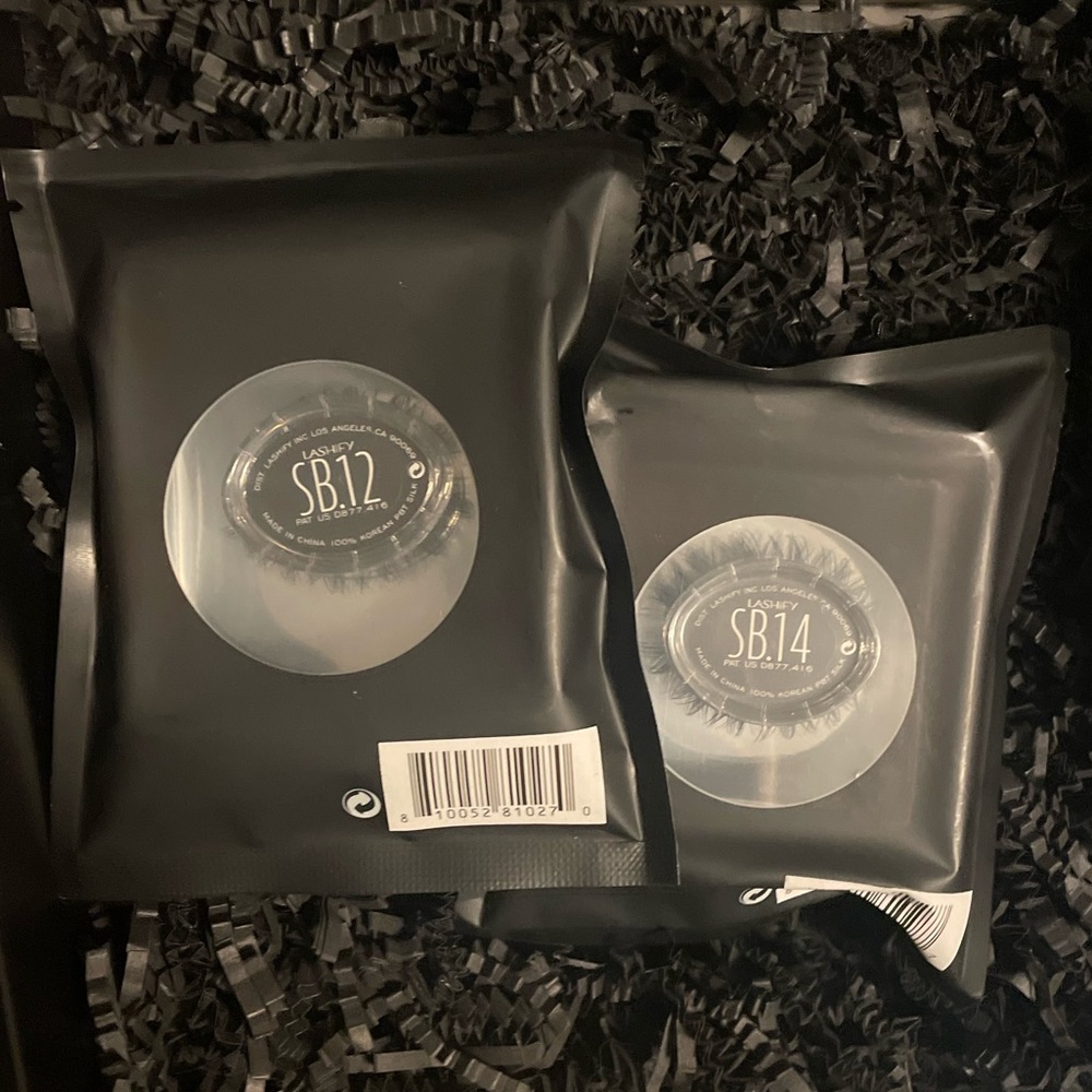 Lashify gossamers SB12, SB14 brand new
